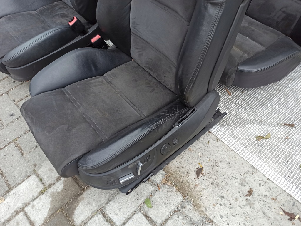 фото №12, Audi a8 s8 d3 сидіння комплект sport alcantara elektr підігрів перед задня