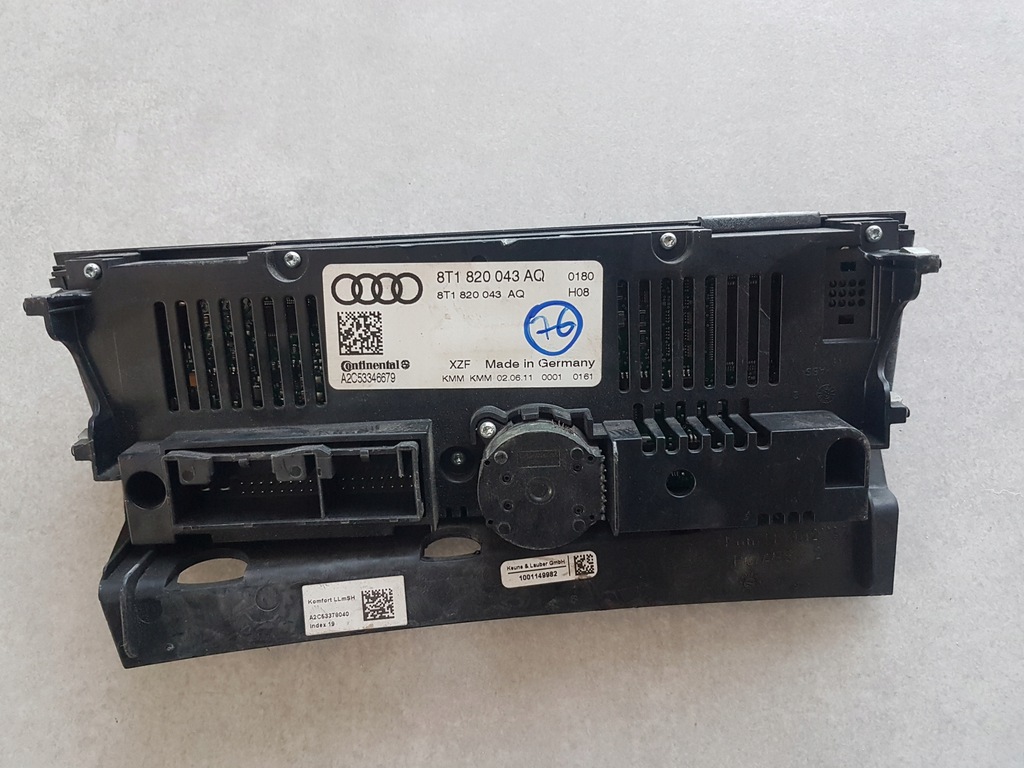 фото №1, Панель кліматронік audi q5