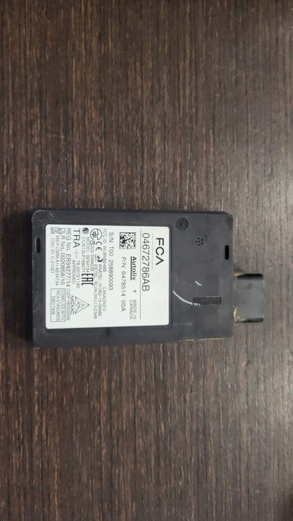 Купить Chrysler pacifica 16- модуль blis датчик радар мёртвая зона 04672786ab