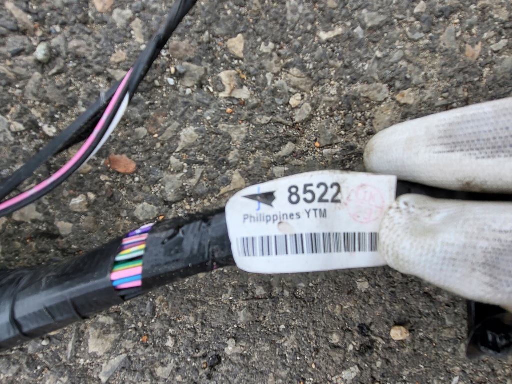 фото №14, Жгут электропроводка кабели разъёмы модуль bsi mitsubishi outlander iii 2.0 b оригинальный номер