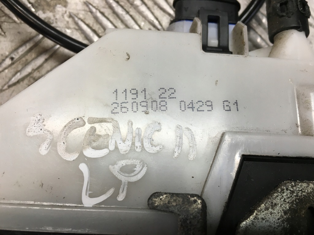 фото №4, Scenic ii замок лівий перед 4 pin