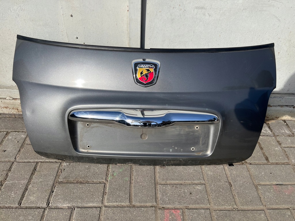 фото №1, Крышка багажника багажника fiat 500 abarth cabrio