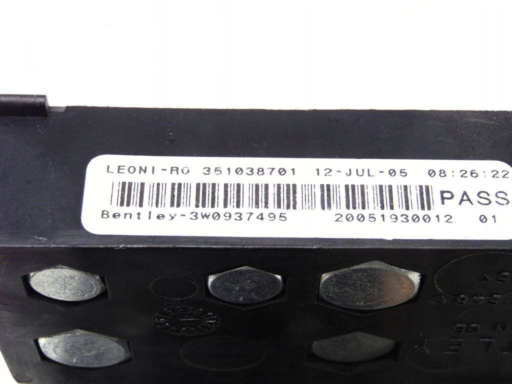 фото №6, Клема коробка запобіжників bentley continental flying spur gt 03-13r