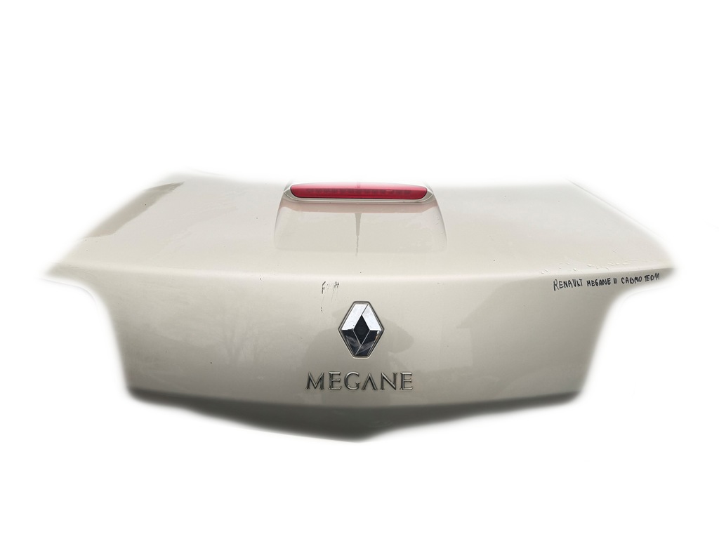 фото №1, Renault megane ii cabrio кришка багажника багажника ted11