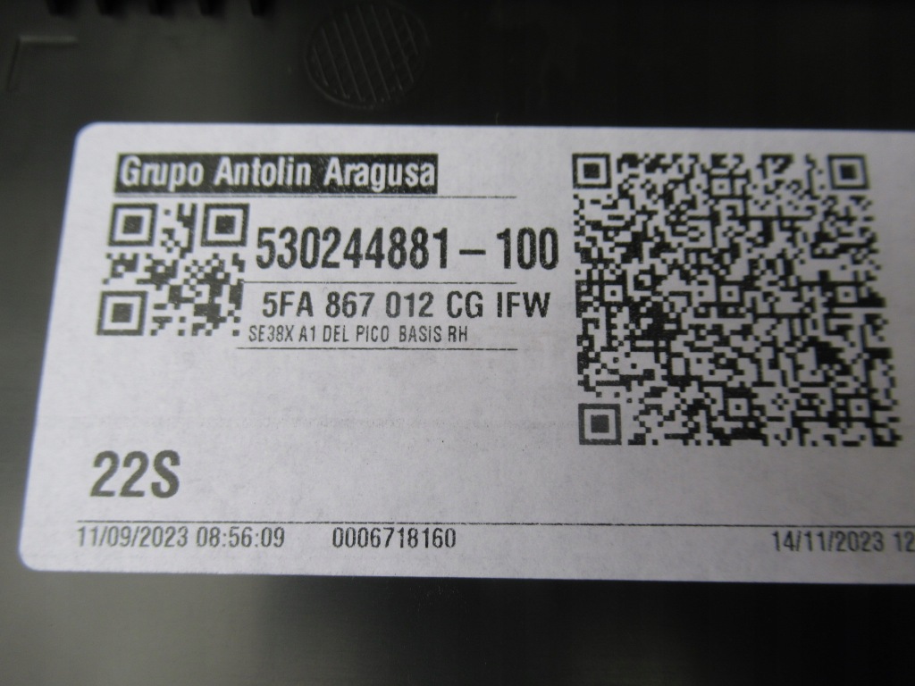 фото №10, Seat leon iv cupra обивка обшивка перед передний правый 5fa867012cg