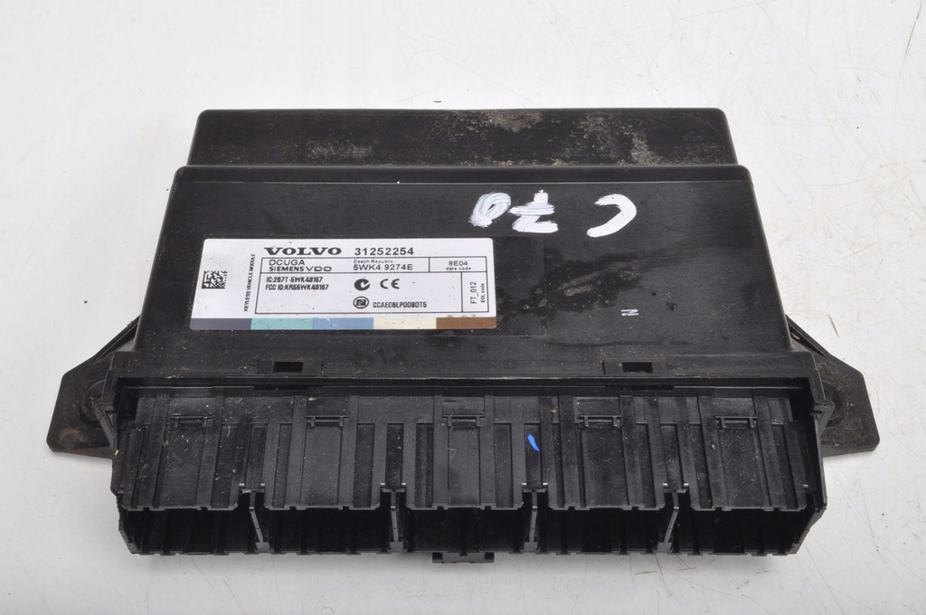 фото №1, Volvo s40 c70 ii модуль блок керування keyless 31252254