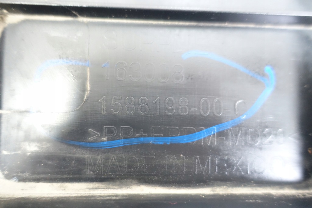 фото №10, Tesla model x plaid защита плита pod бампер перед 1588198-00-c