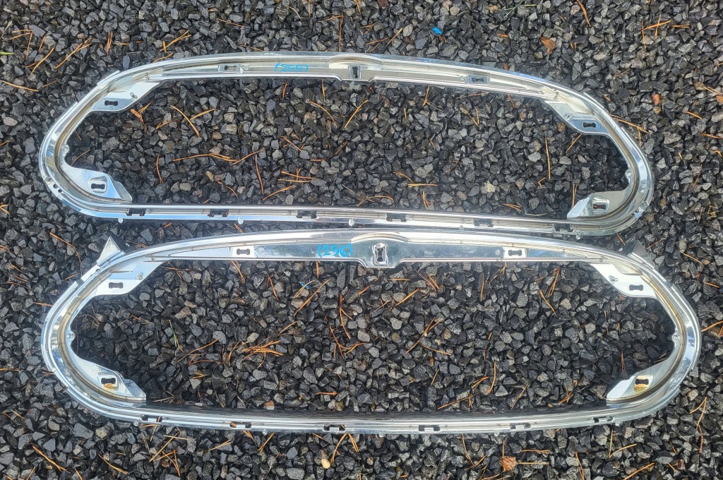 Купить Tesla model s хром рамка решетка решётка радиатора бампера перед 1017414-00-d