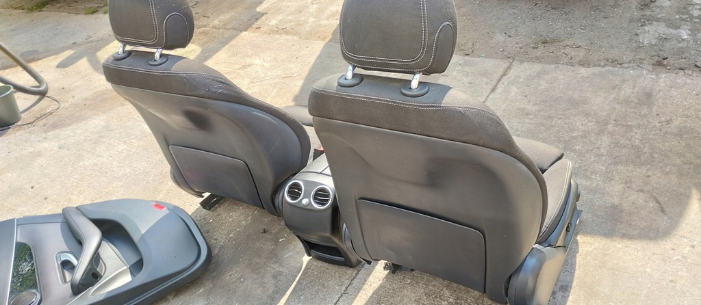 фото №11, Сидіння заднє сидіння mercedes glc x253 w253 suv комплект eu