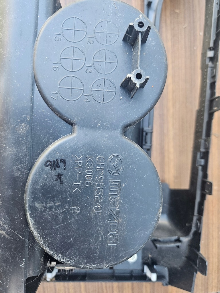 фото №9, Туннель средний подлокотник mazda 6 iii gj ghp9-64961 ghp9-64321