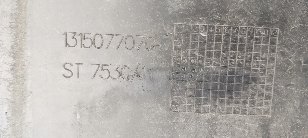 Бампер перед передний решётка радиатора ducato boxer jumper iii 3 14- 1315077070 Цена