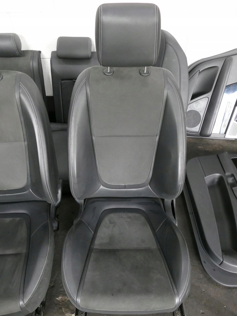 фото №8, Jaguar xf r сидіння заднє сидіння обшивки alcantara комплект