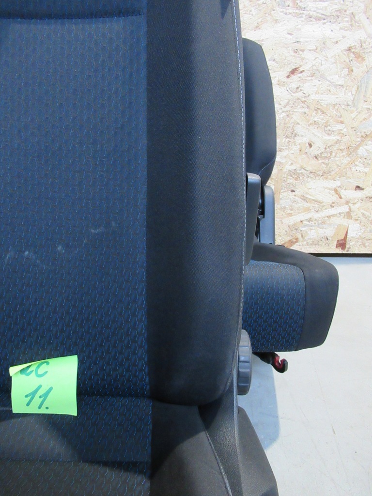 фото №5, Vw caddy iv 4 2k сидіння сидіння заднє сидіння isofix niebieskie kutamo