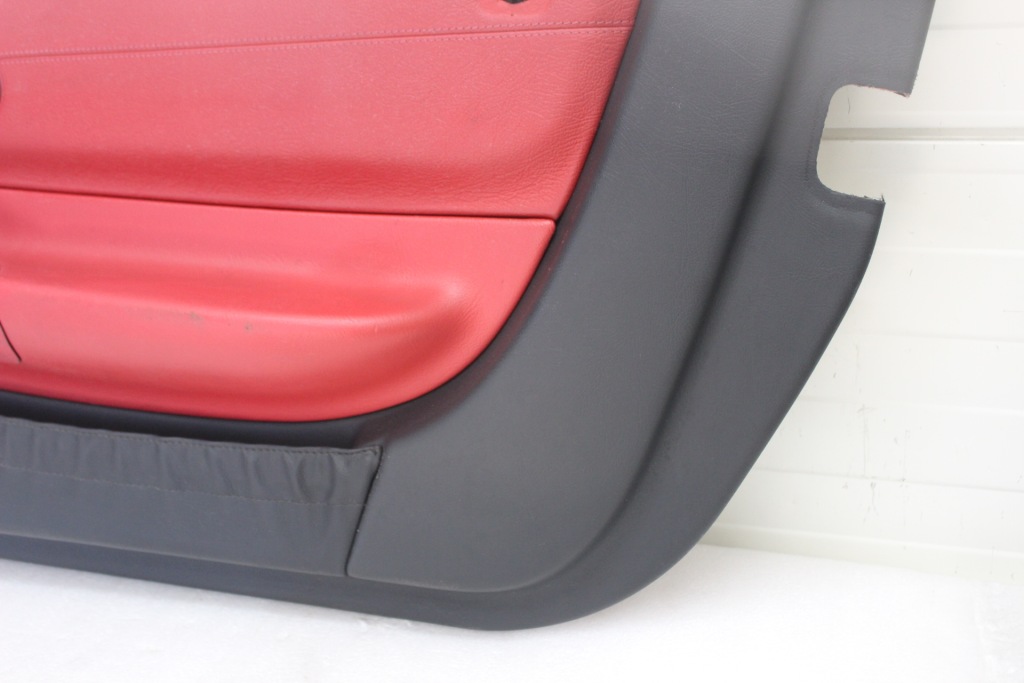 фото №11, Mercedes slk r170 w170 обшивка правий оббивка przed liftem червоний шкіра