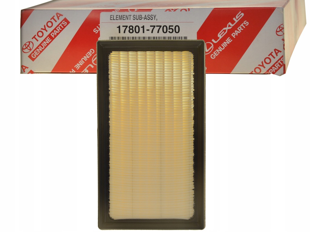 фото №1, Фильтр воздуха 17801-77050 оригинальный номер toyota c-hr camry corolla highlander rav4