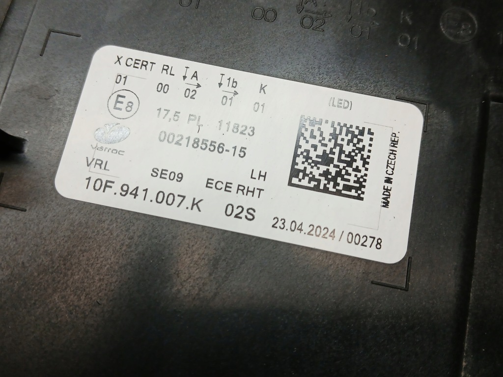 фото №5, Лампа перед левая cupra born full led 10f941007k