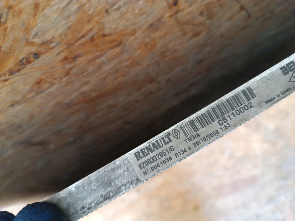 фото №11, Радиатор кондиционера renault espace iv 2.0 dci 8200332851