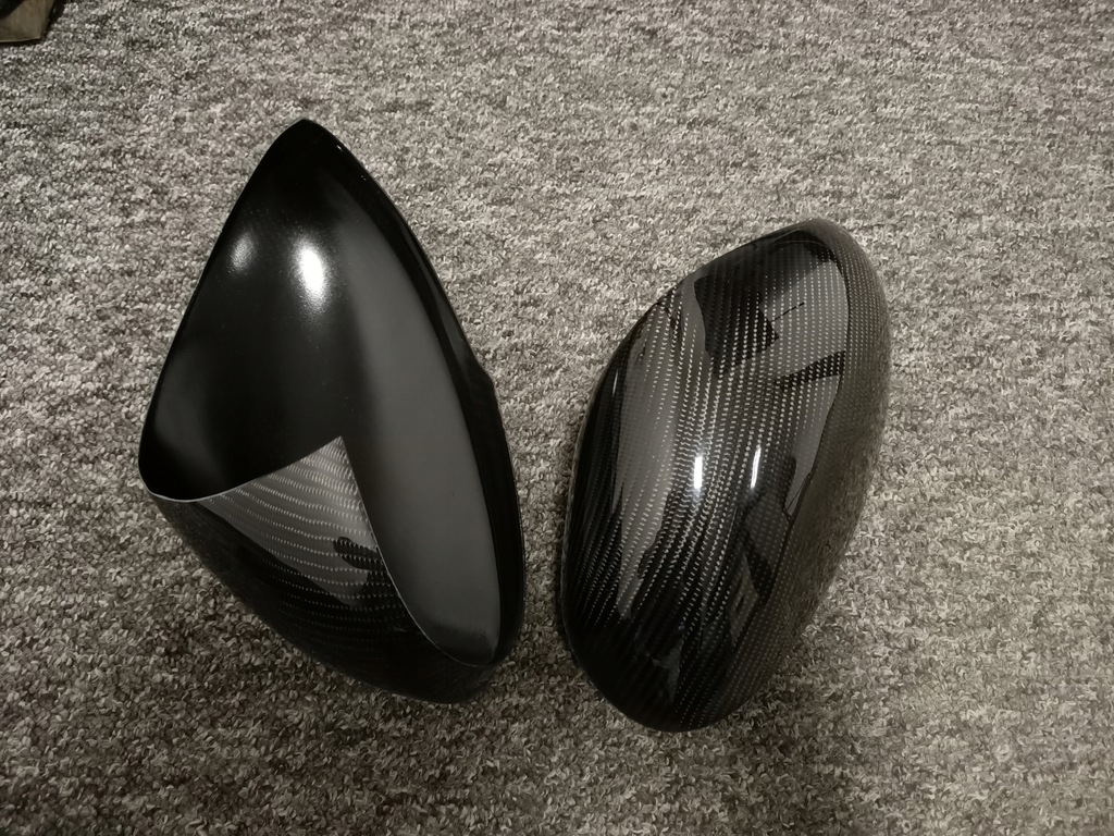 фото №6, Накладки корпус защита na зеркало 100 % карбон с флаг włoch alfa giulia