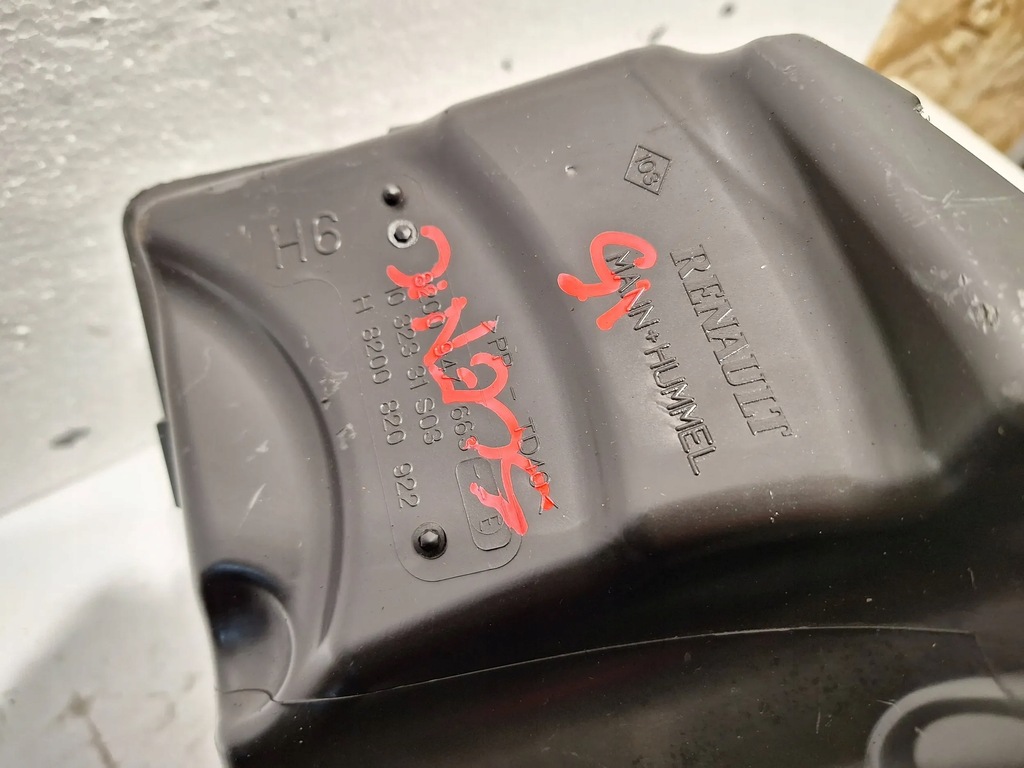 фото №6, Корпус фільтра повітря renault scenic iii 1.5 dci