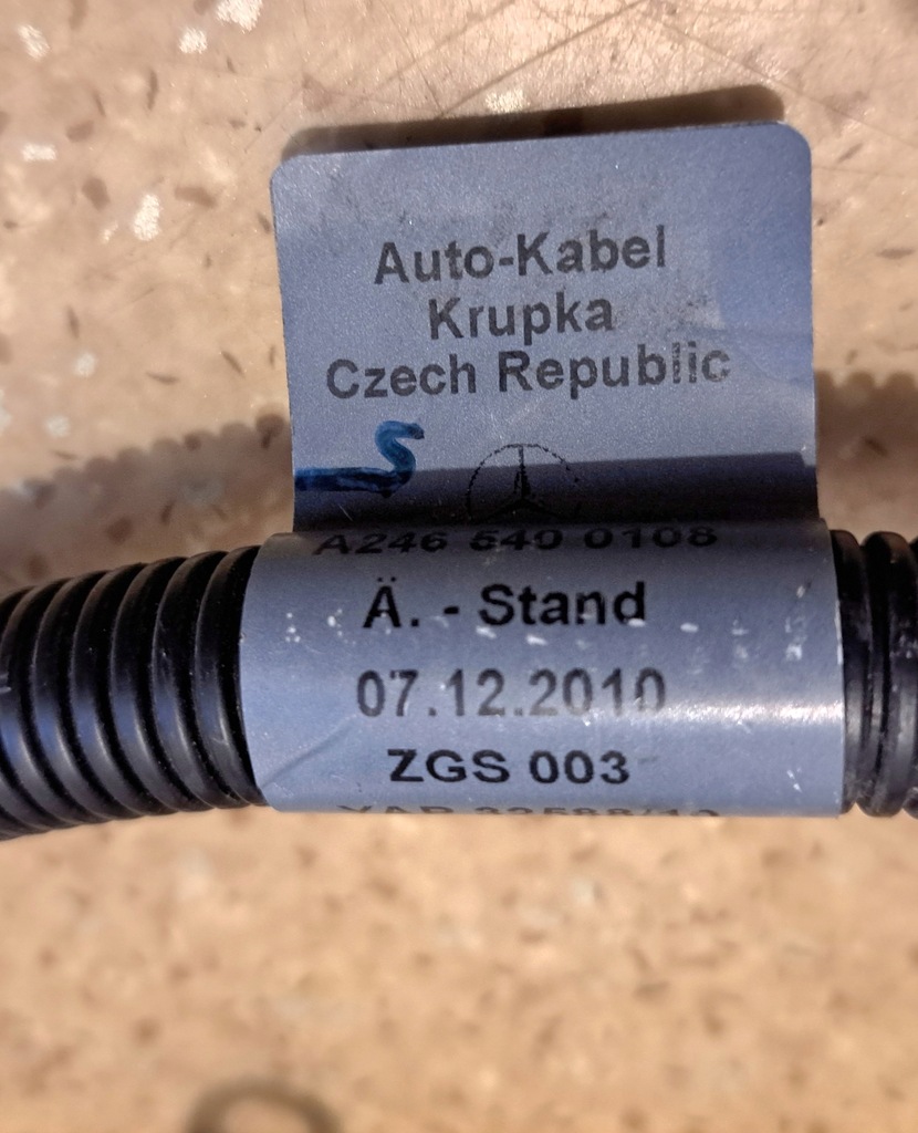 фото №7, Mercedes w246 b180 cdi клемма плюсовая пиротехническая n000000006427