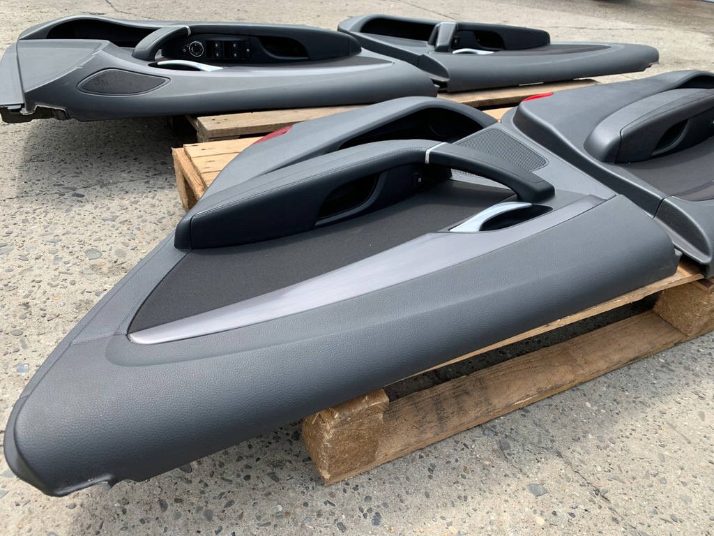 фото №8, Hyundai i40 обшивка обшивки обивка дверь комплект оригинал europa