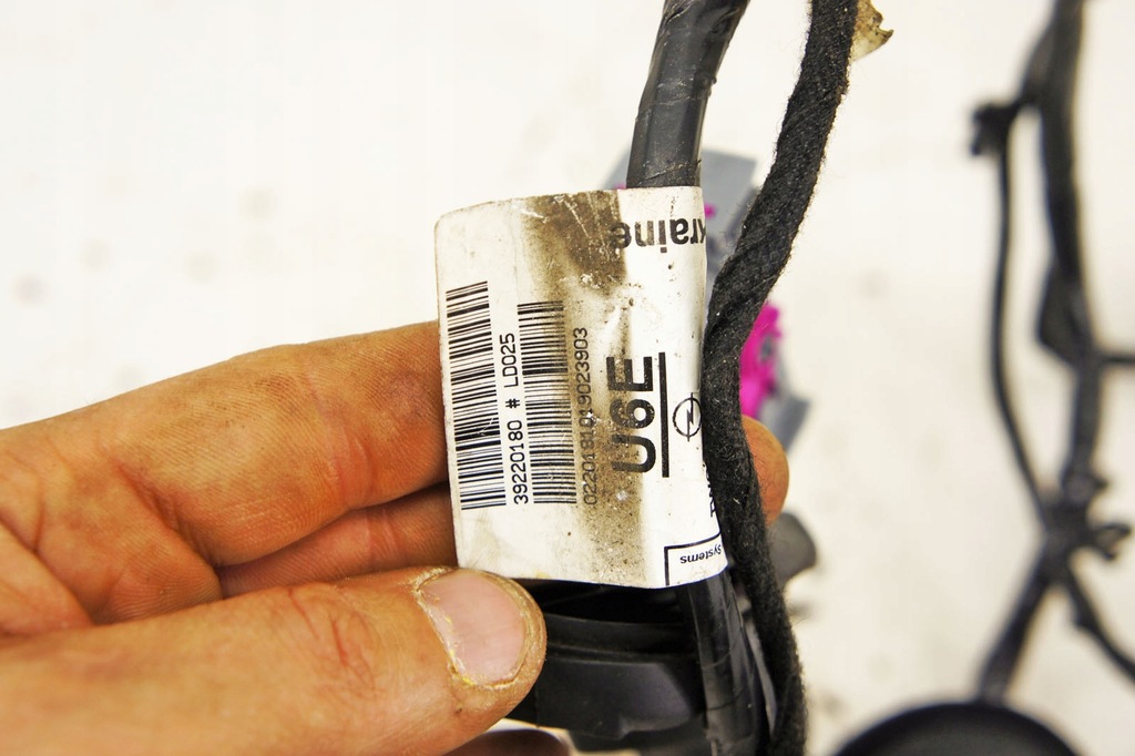 фото №5, Lv120 opel astra k v жгут дверь левый перед