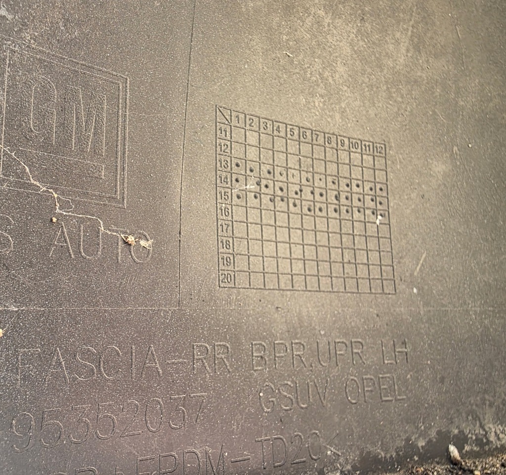 Opel mokka a 12-16 кутик бампера ліва задній задній 95352037 Недорого