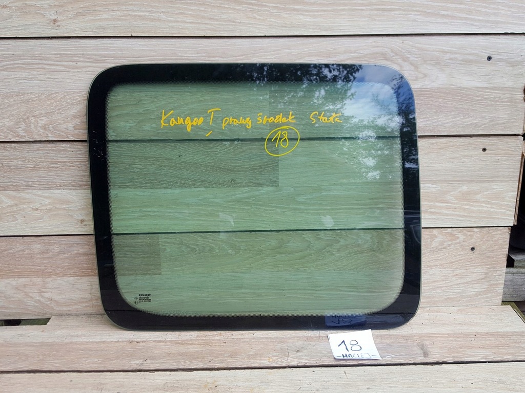 фото №1, Скло кузовна права середня renault kangoo i