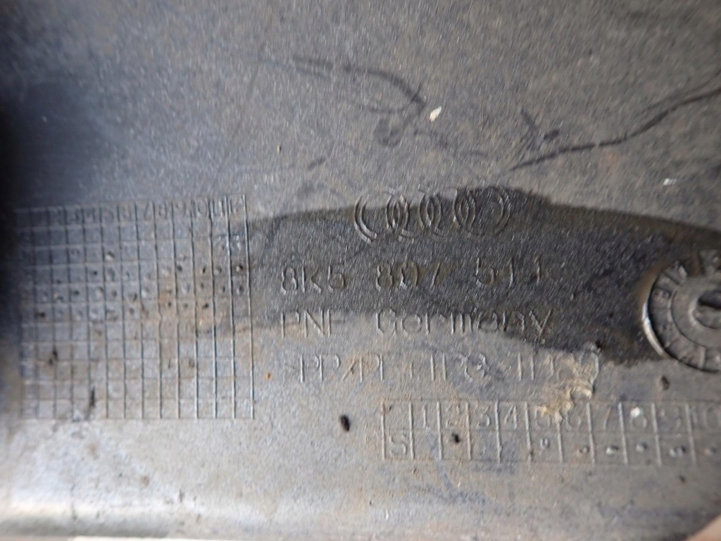 Audi a4 b8 8k sedan 07-11 бампер задняя задний Недорого