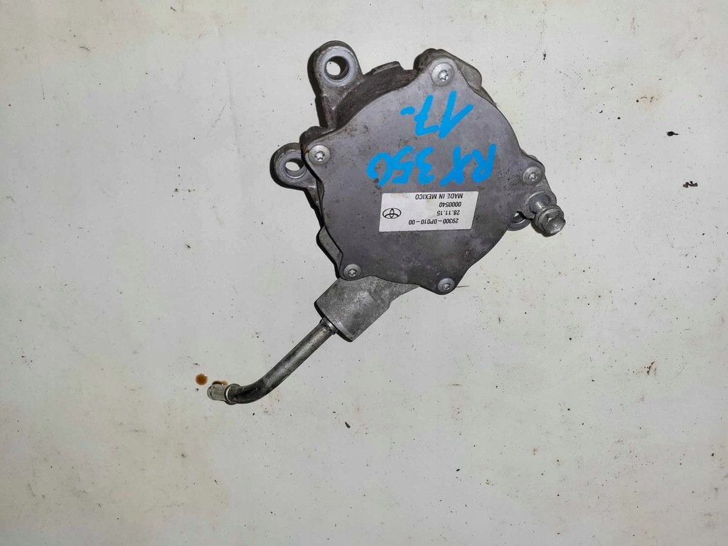 фото №1, Насос вакуум lexus rx 350 iv 2016- 29300-0p010-00