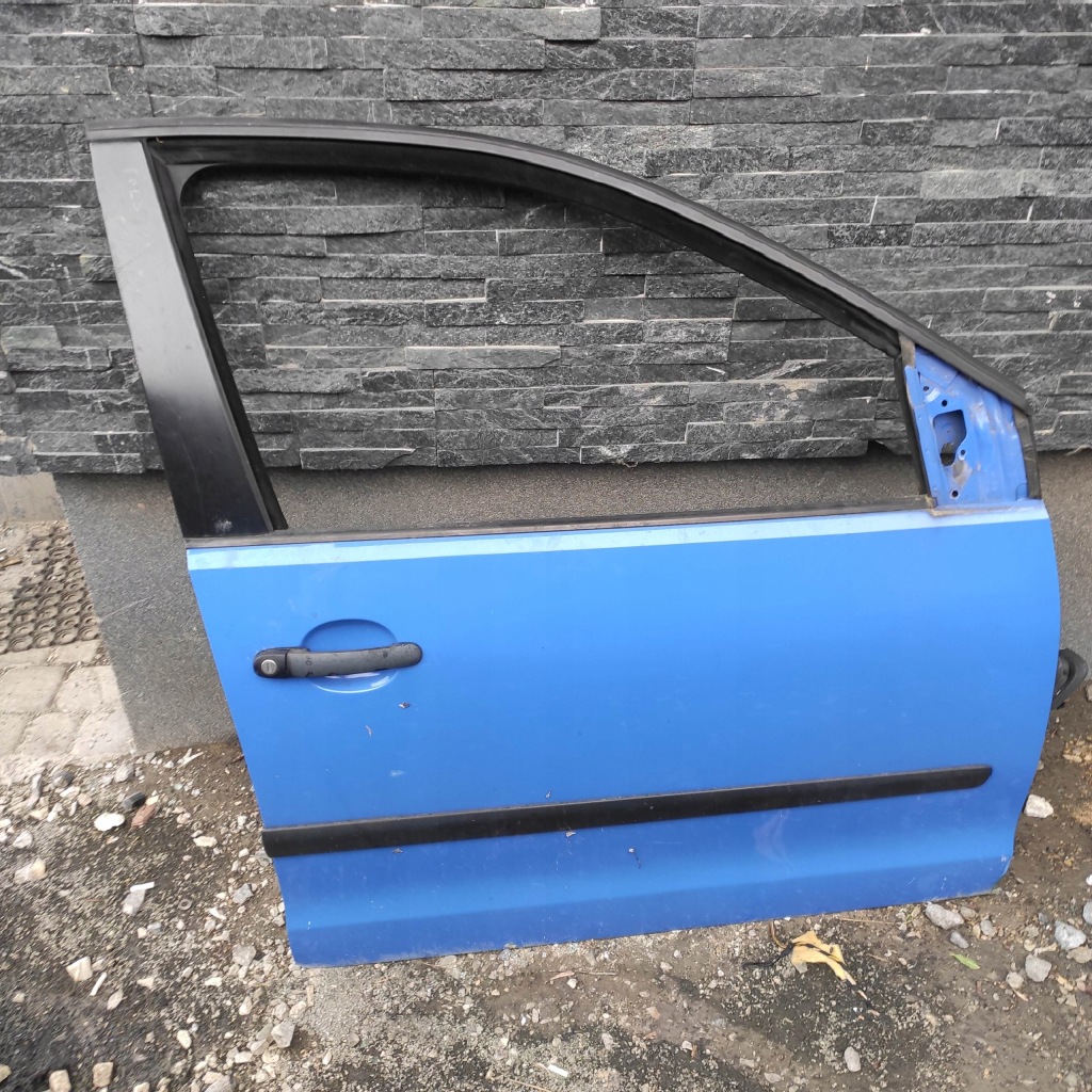 фото №1, Дверь правое перед vw polo 4 9n панель фары 5x дверь