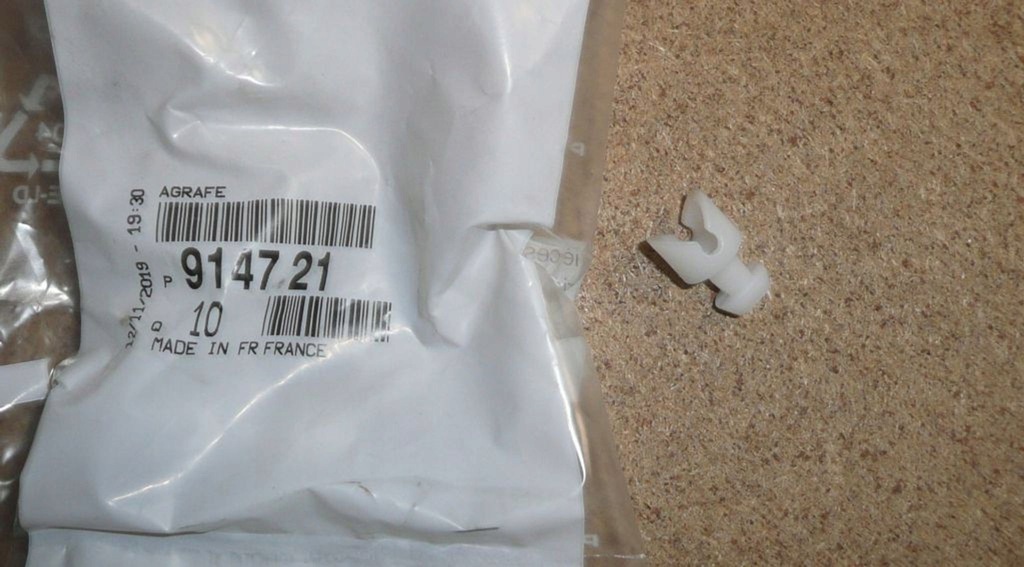 фото №1, Клипса замка дверь citroen xsara picasso 914721