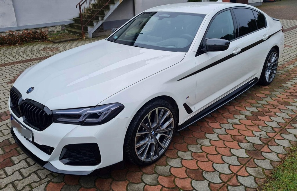 фото №11, Накладка бампера спліттер bmw g30 g31 performance