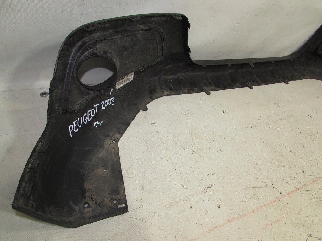 фото №11, Накладка спойлер бампер перед передний peugeot 2008 9802520577