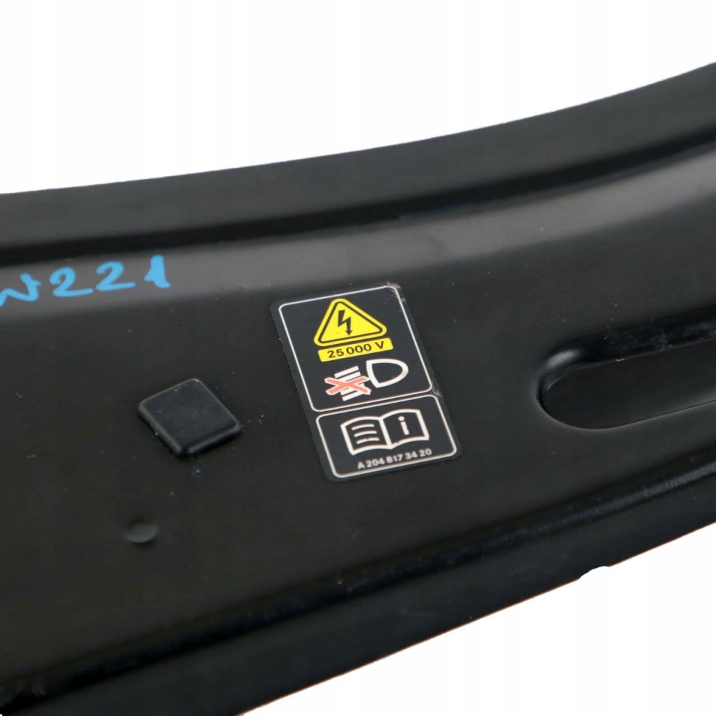 фото №11, Mercedes w221 кронштейн кронштейн панель фары поперечина перед левый a2216200191