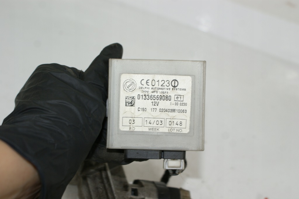 фото №15, Замок запалювання з ключ модуль імобілайзер fiat ducato delphi 01336569080