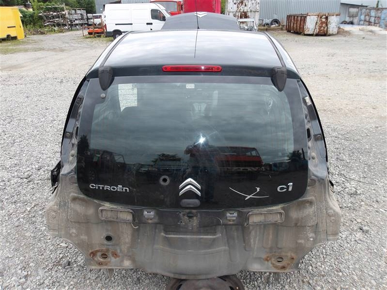 фото №1, Крышка багажника задняя стекло citroen c1 i 5d