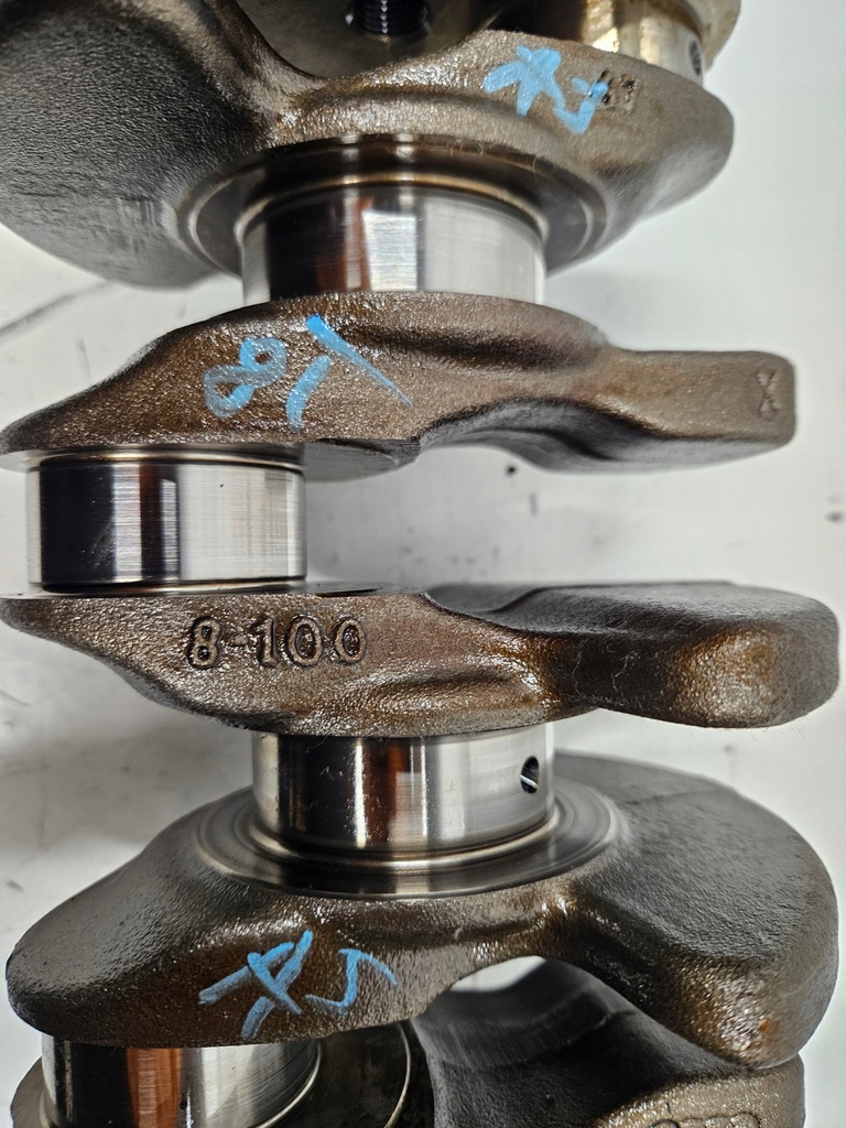 фото №13, Audi a5 8t 07- 1.8 tfsi 07- cabd блок двигуна wał колінчастий поршні шатуни