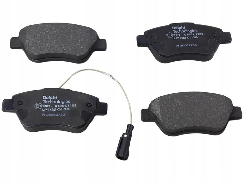 фото №4, Delphi гальмівні колодки перед alfa romeo mito citroen nemo