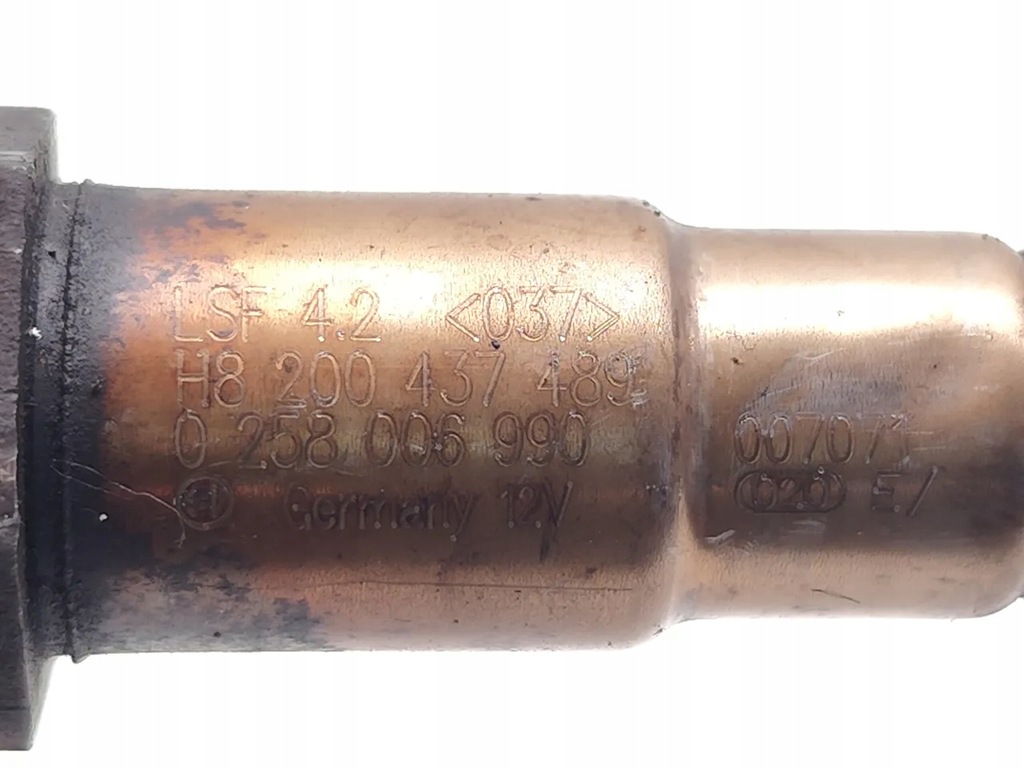 фото №7, Renault grand scenic датчик лямбда-зонд 1.6 16v бензин 81kw 109 hp 8200437489