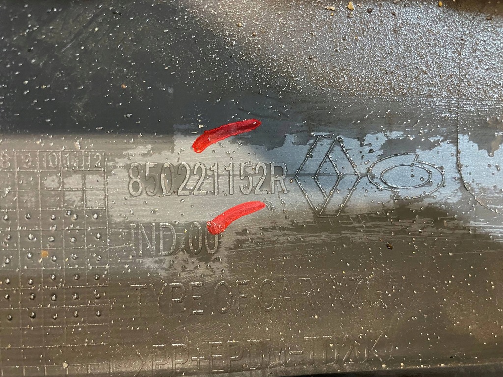 фото №11, Renault koleos ii 2 lift 19-22 бампер задня задній