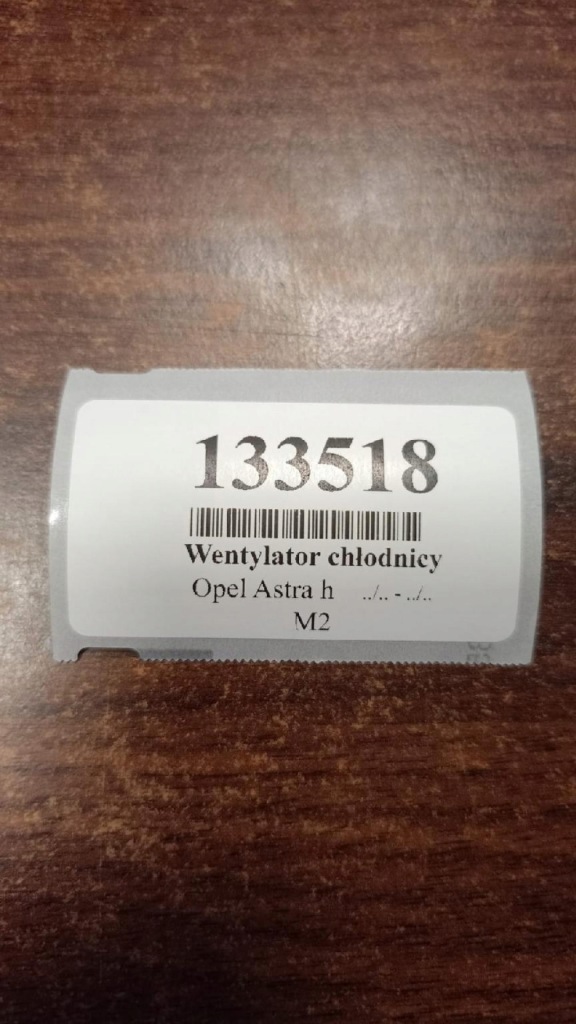 Opel astra h 1.9 cdti вентилятор радиатора 13132559 Доставка