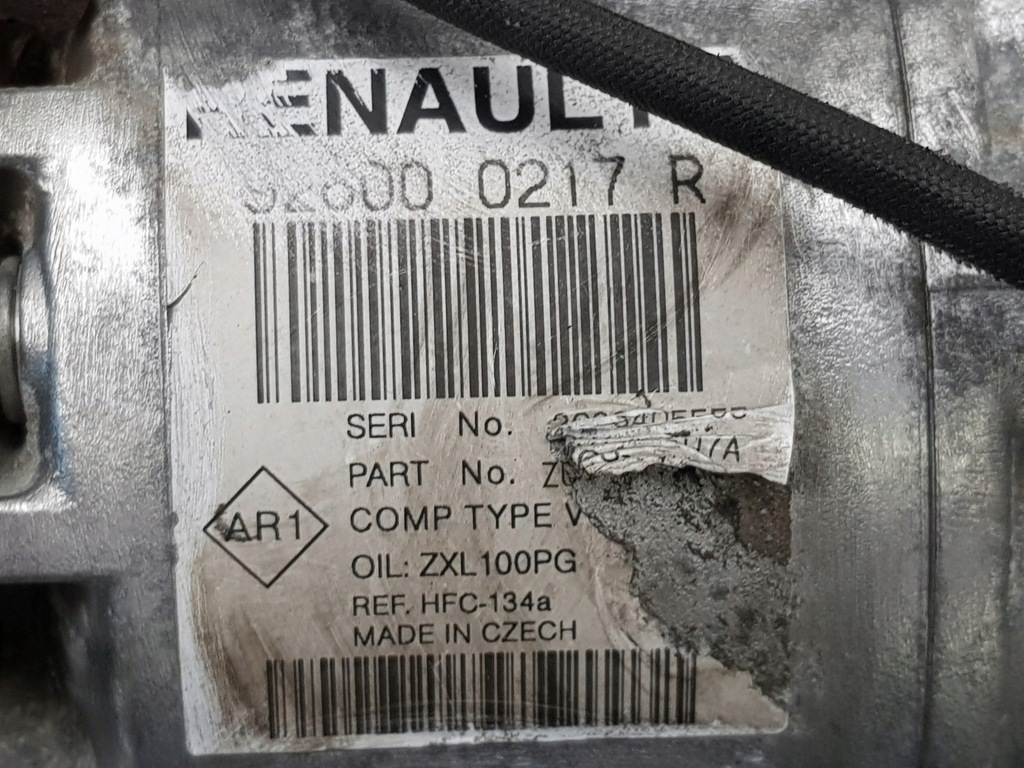 фото №6, Компрессор кондиционера 926000217r 0.9 1.2 tce ren