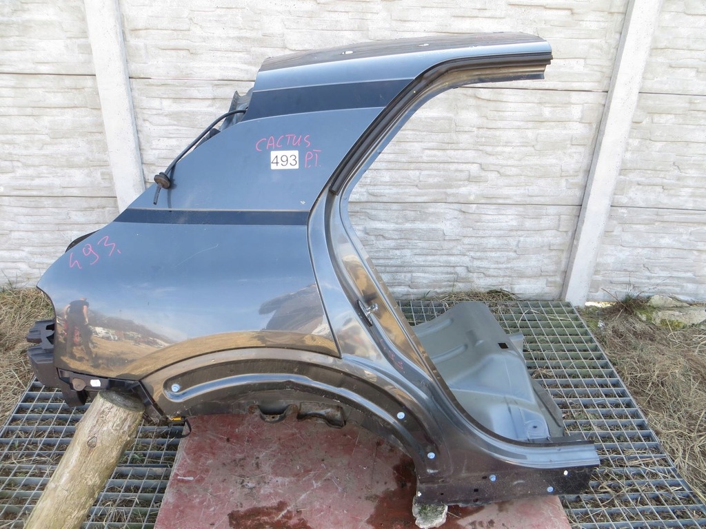 фото №1, Citroen c4 cactus крила чверть права задня 13-