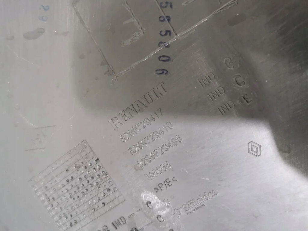 фото №13, Обшивка дверь правый renault master iii 8200729417 oryg całe !!!