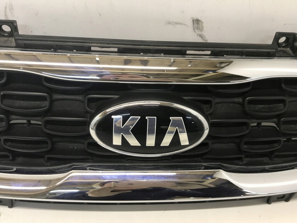 фото №4, Kia picanto ii решітка радіатора хром