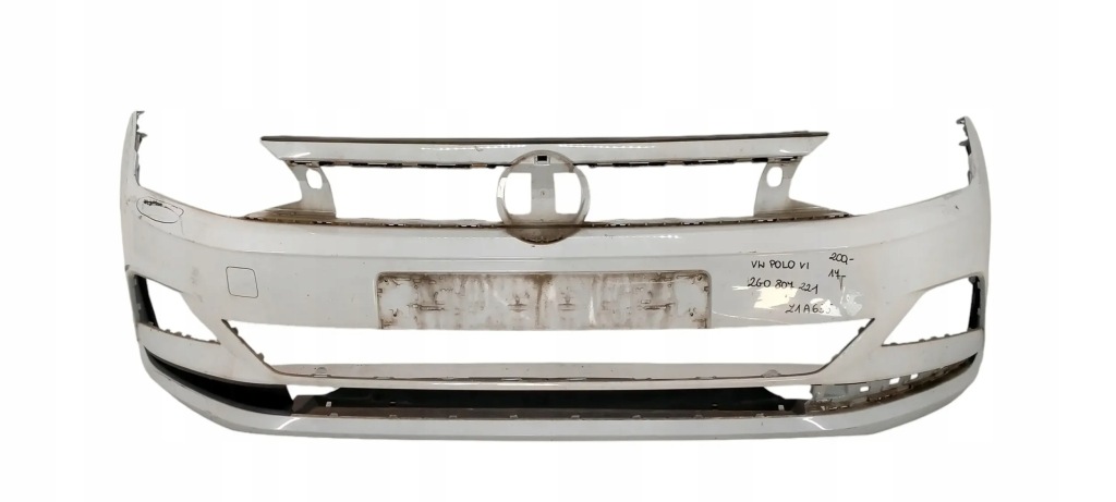 фото №1, 2g0807221 vw polo vi 6 2017- бампер передний