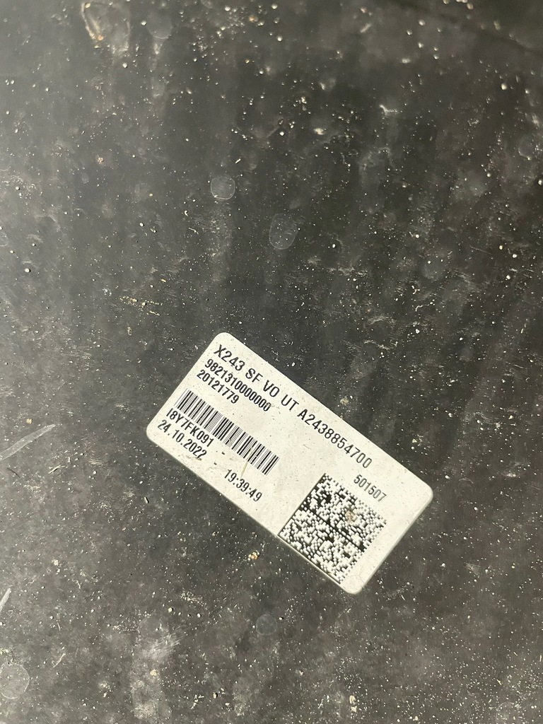 фото №8, Бампер перед передний mercedes eqb x243 w243 + dół