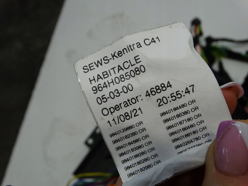 фото №10, Жгут электропроводка салона citroen c4 iii 2020r.- 9840129880