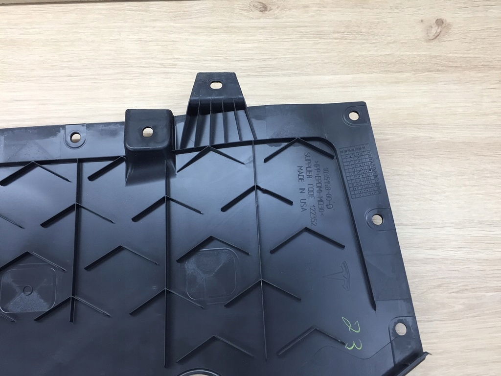 фото №12, Захист плита нижня двигуна бампера передня tesla model x 103515800d